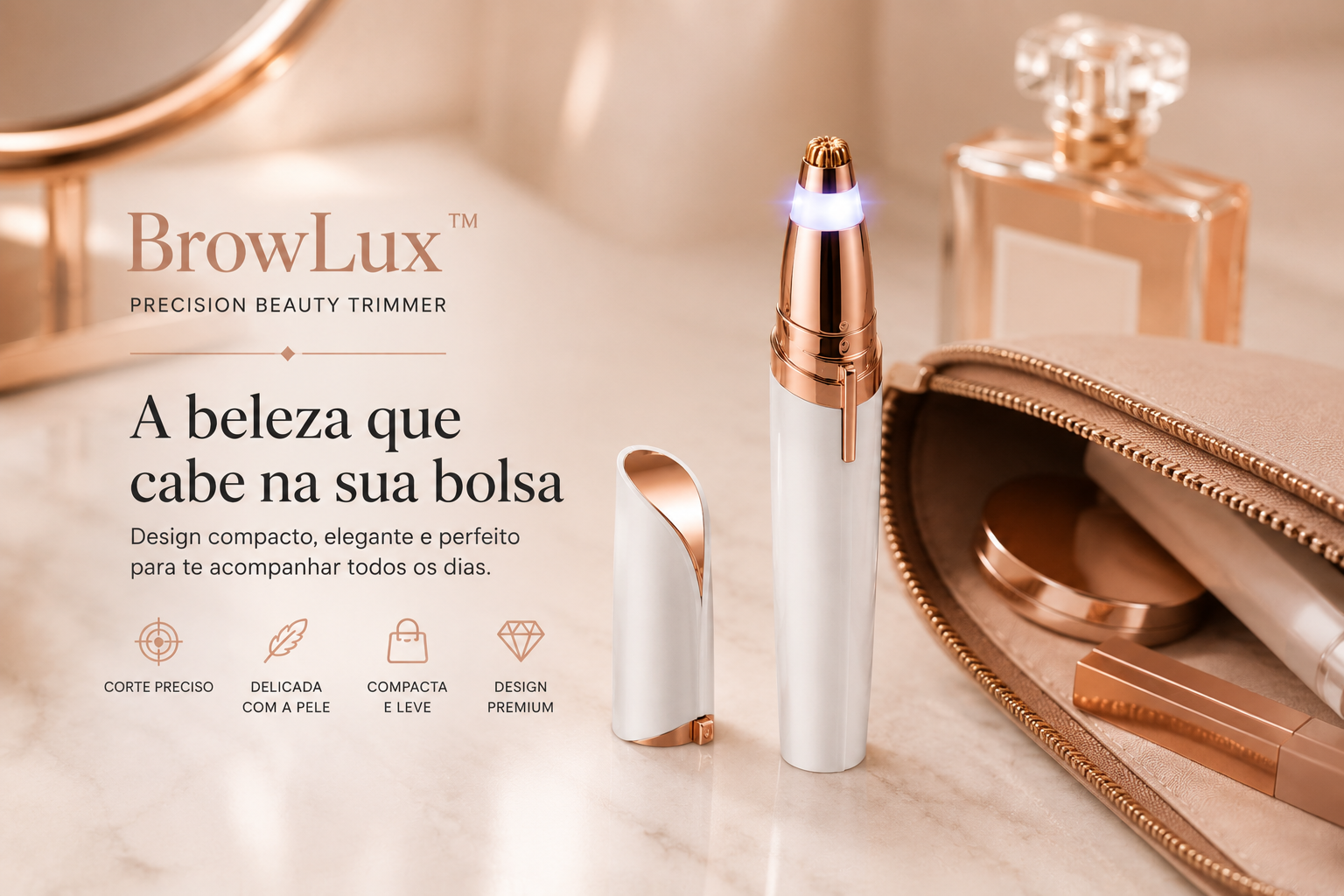 BrowLux™ sobre mármore