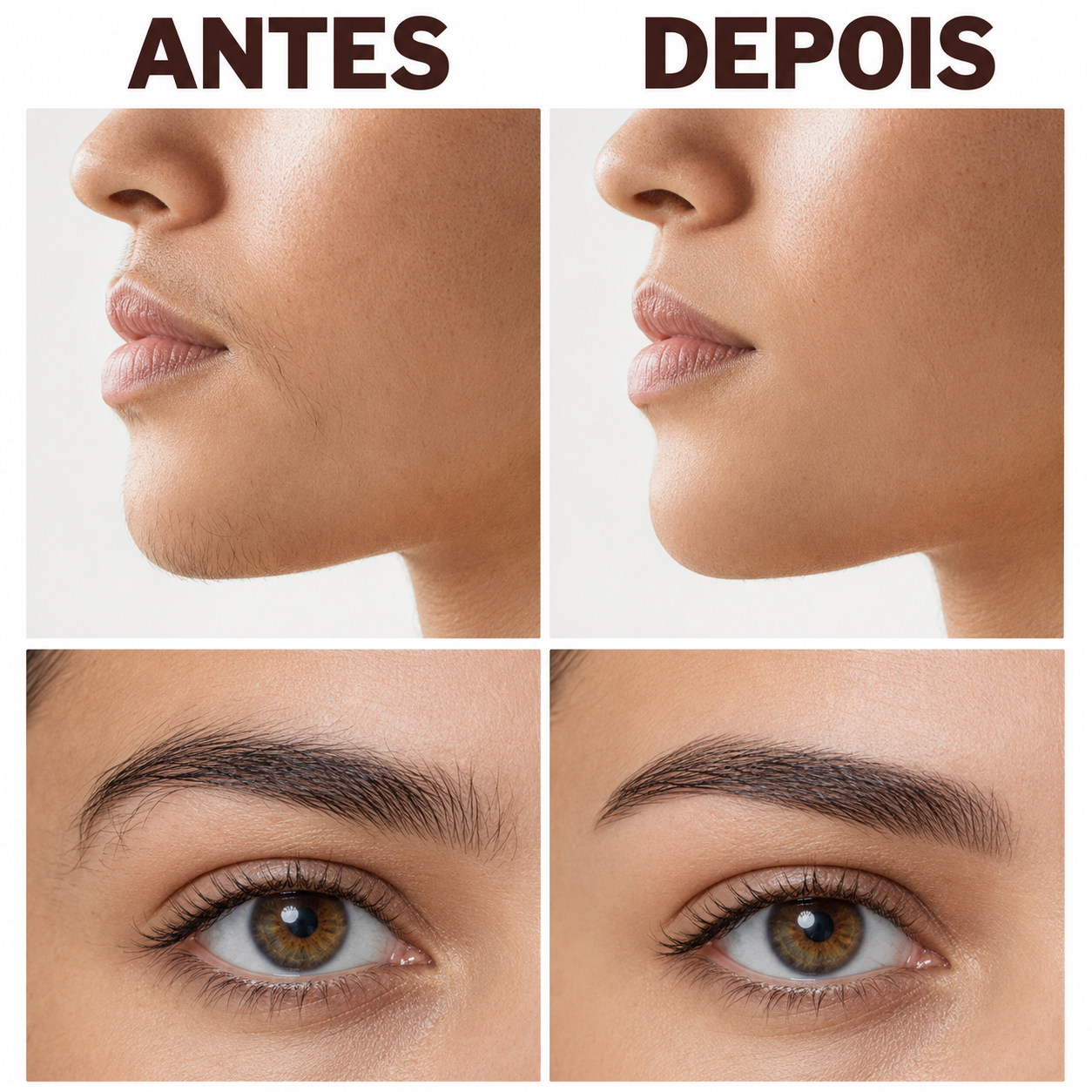 Aplicação delicada da BrowLux™