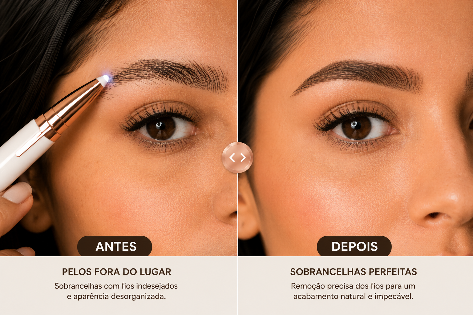 Antes e Depois BrowLux